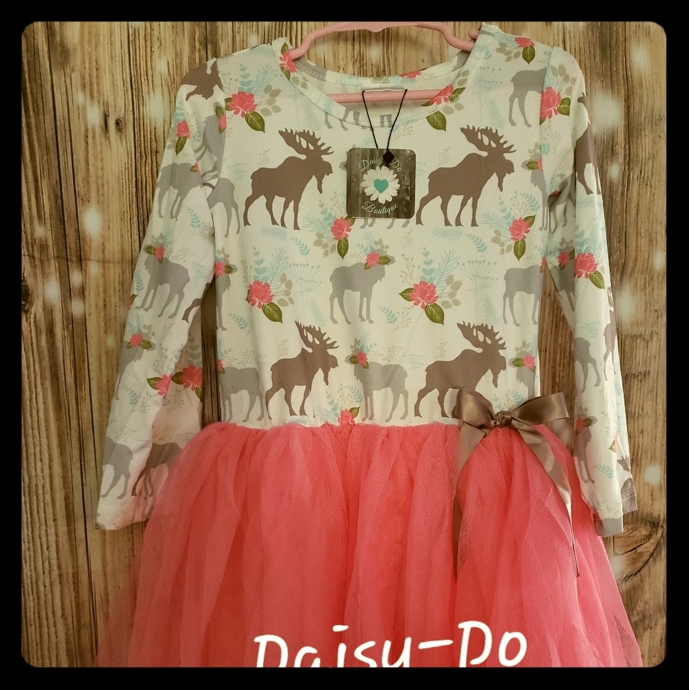 Moose tutu dress